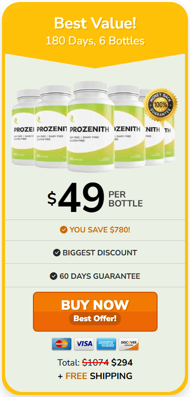 Order ProZenith 6 Bottle